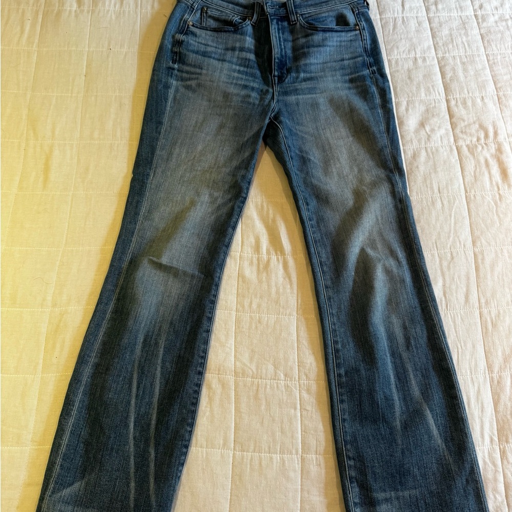 Classic Straight-Leg Blue Jeans